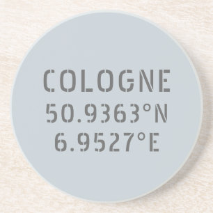 Cologne Latitude Longitude Coordinates Coaster