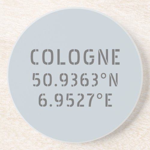 Cologne Latitude Longitude Coordinates  Coaster