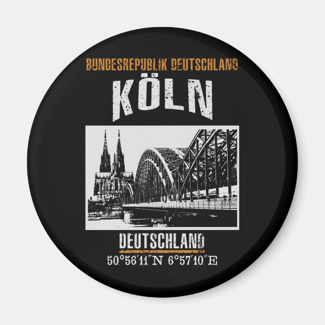 Cologne Magnet (Front)
