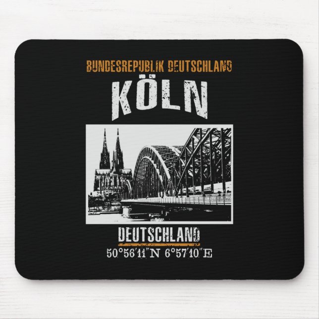 Cologne Mouse Pad (Front)