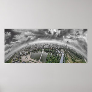 Cologne Panorama - 360 degrees! Poster