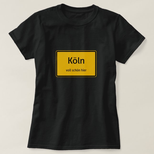 Cologne Women's T-Shirt Tee Shirt (Design Front)