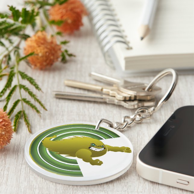 Coloma Comets #2 Keychain (Front Right)