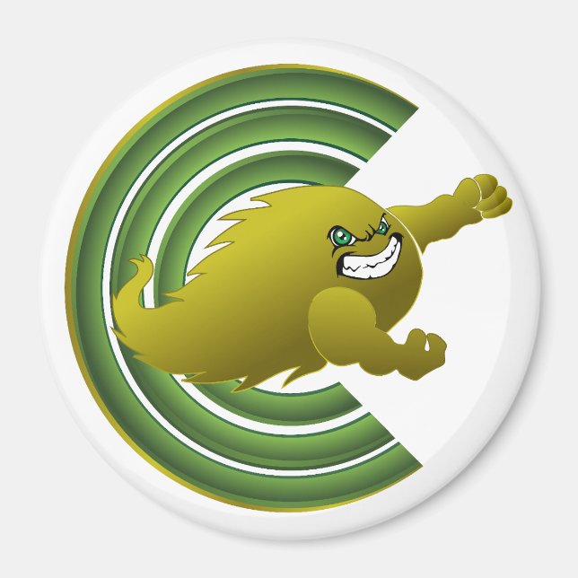 Coloma Comets #2  Magnet (Front)