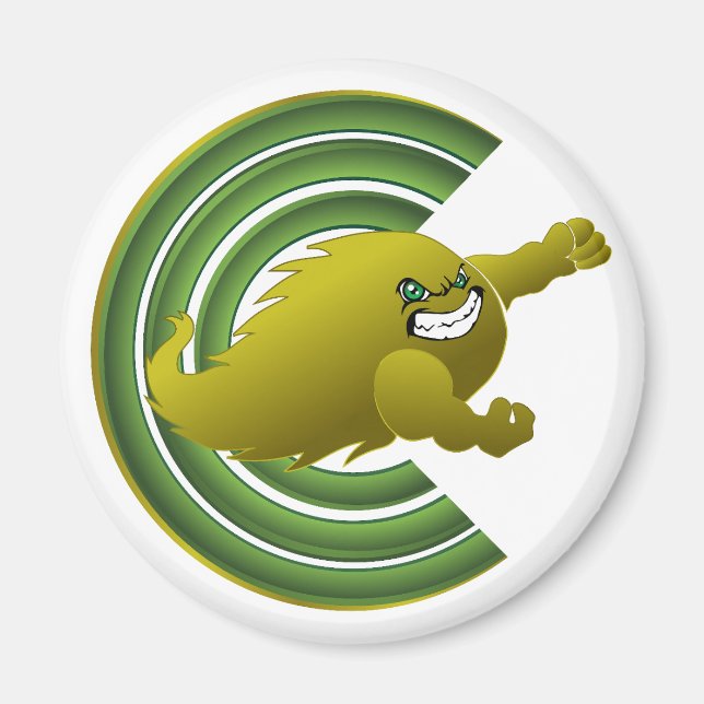 Coloma Comets #2 Magnet (Front)