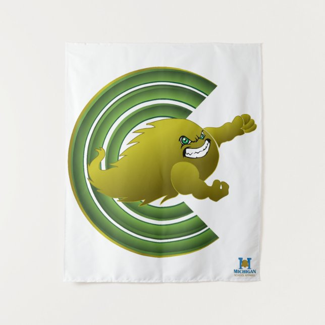 Coloma Comets #2 Tapestry (Front)