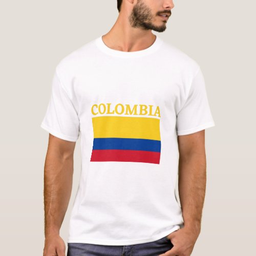 Colombia A Tapestry of Culture and Beauty T_Shirt