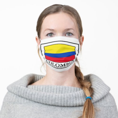 Colombia Adult Cloth Face Mask