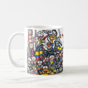Colombia and its people coffee mug