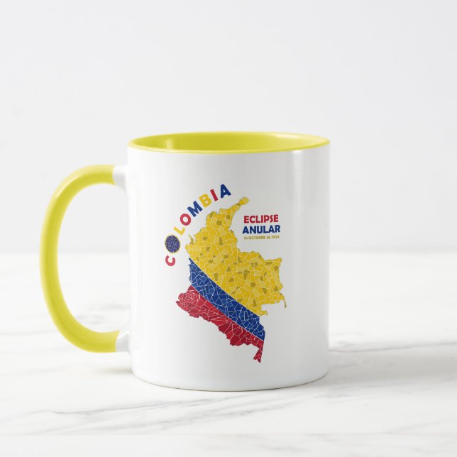 Colombia Annular Eclipse Mug (Left)