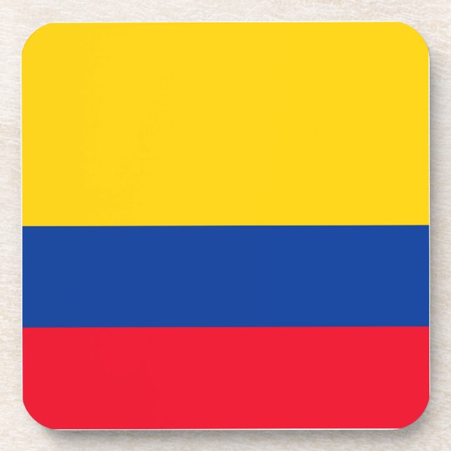 Colombia Beverage Coaster (Front)
