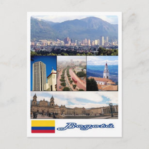 Colombia - Bogotà - Mosaic - Postcard