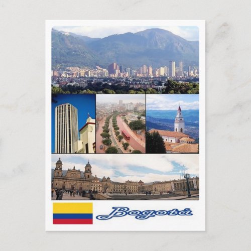 Colombia _ Bogot _ Mosaic _ Postcard