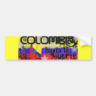 COLOMBIA BUMPER STICKER