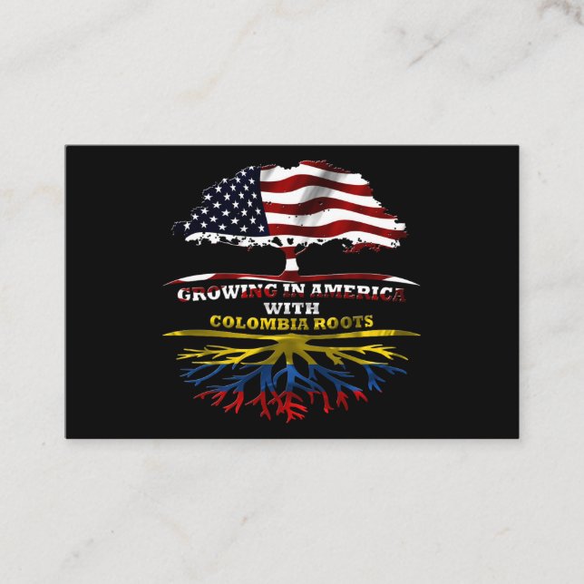 Colombia Business Card (Front)