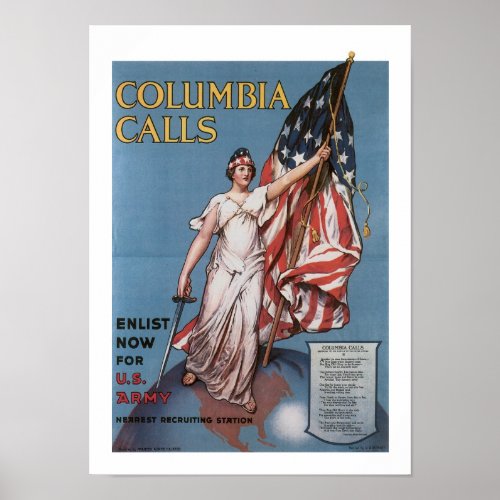 Colombia Calls Poster
