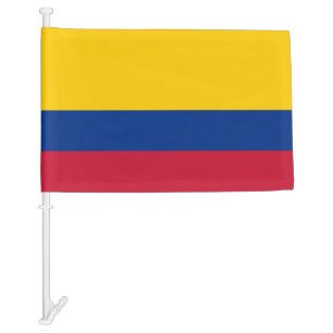 Colombia Car Flag