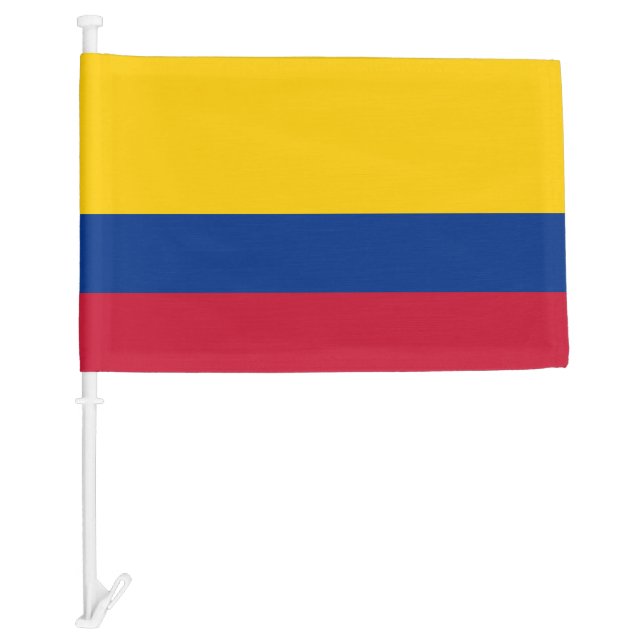 Colombia Car Flag (Front)