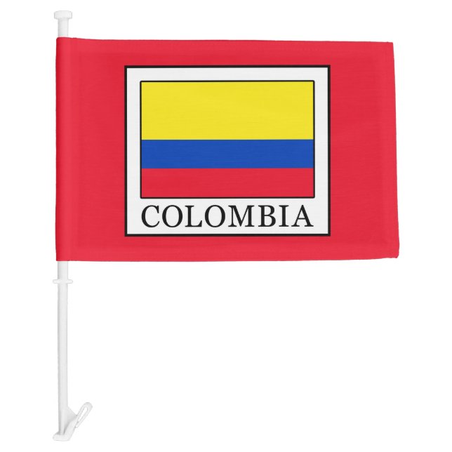Colombia Car Flag (Front)
