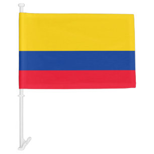 Colombia Car Flag