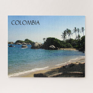 colombia carribean beach jigsaw puzzle