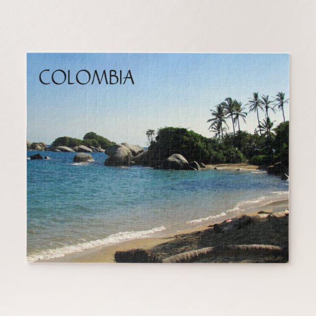 colombia carribean beach jigsaw puzzle (Horizontal)