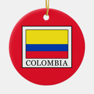 Colombia Ceramic Ornament