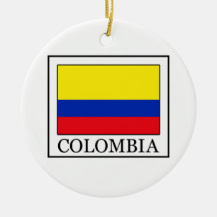 Colombia Ceramic Ornament