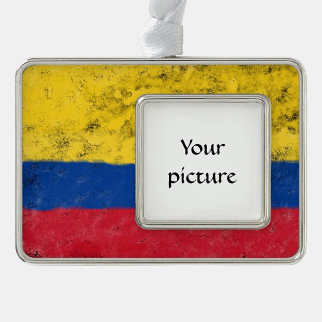 Colombia Christmas Ornament (Front)