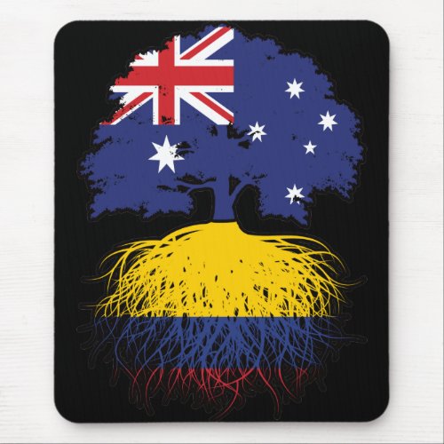Colombia Colombian Australian Australia Tree Roots Mouse Pad