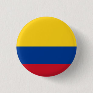 Colombia (Colombian) Flag Button