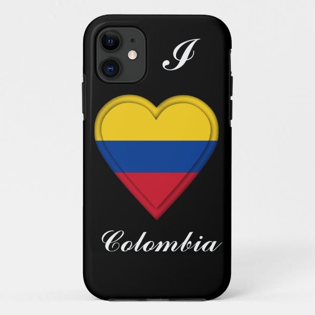 Colombia Colombian Flag Case-Mate iPhone Case (Back)