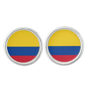 Colombia (Colombian) Flag Cufflinks