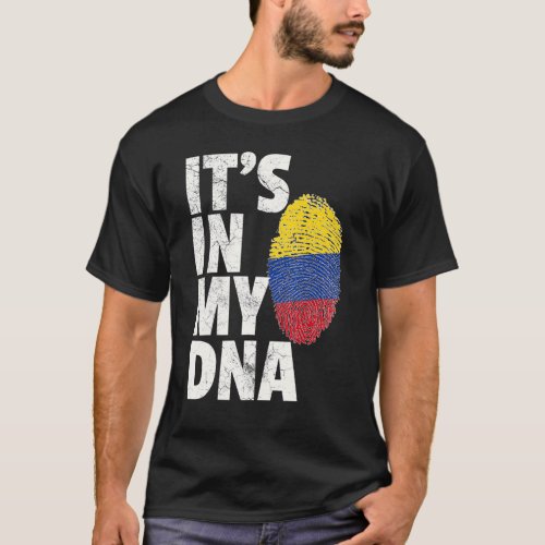Colombia Colombian Flag  Pride Country Home Nation T_Shirt