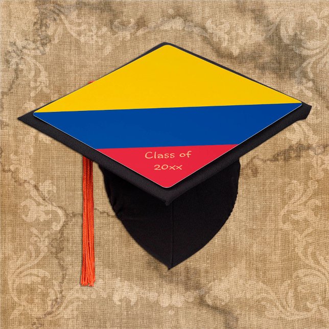 Colombia & Colombian Flag - Students /University G Graduation Cap Topper (Creator Uploaded)