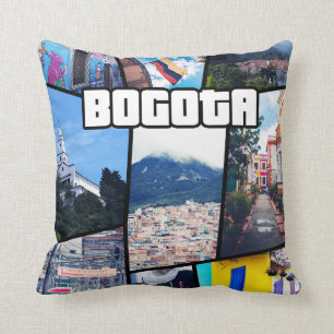 Colombia Cundinamarca Bogota Throw Pillow