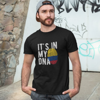 Colombia DNA Flag T-Shirt