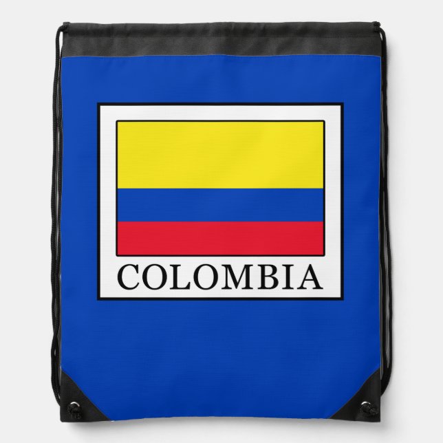 Colombia Drawstring Bag (Front)