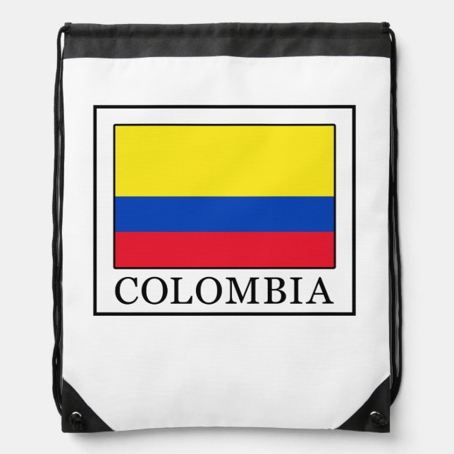 Colombia Drawstring Bag (Front)