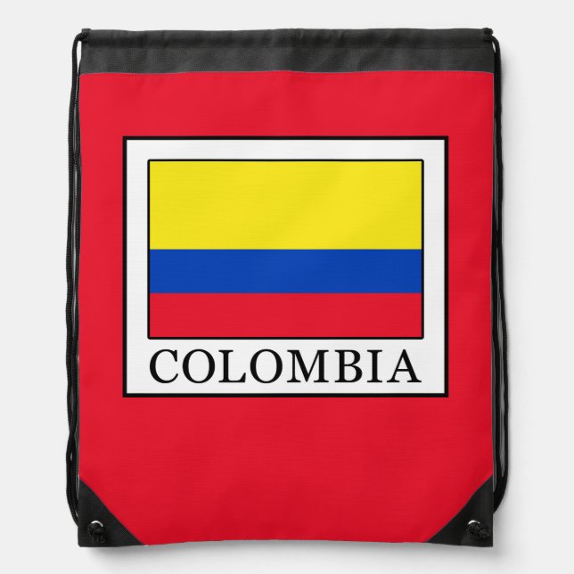 Colombia Drawstring Bag (Front)