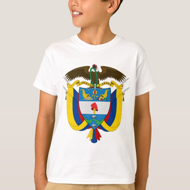 colombia emblem T-Shirt (Front)