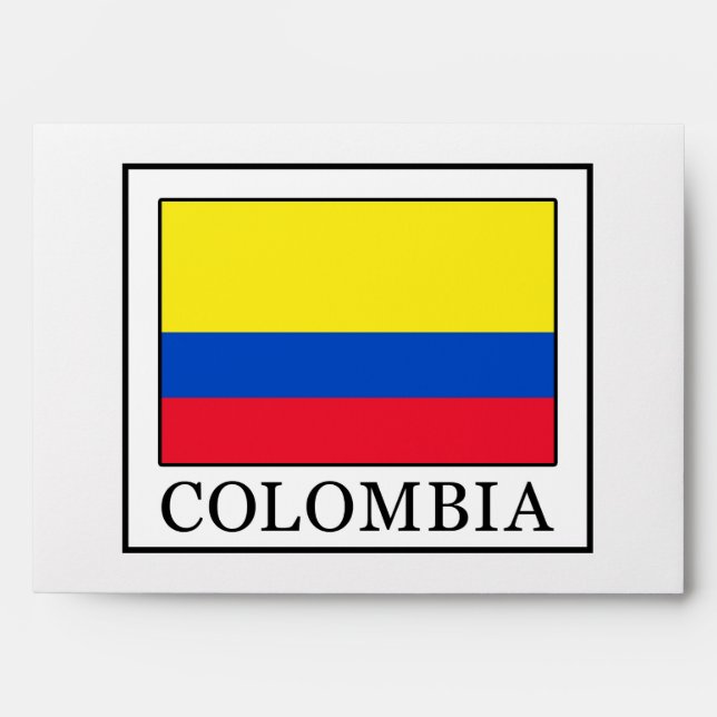 Colombia Envelope (Front)