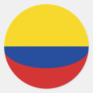 Colores Bandera Colombia Stickers | Zazzle