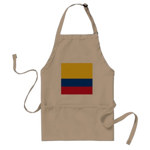 Colombia Flag Adult Apron