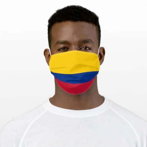 Colombia Flag Adult Cloth Face Mask