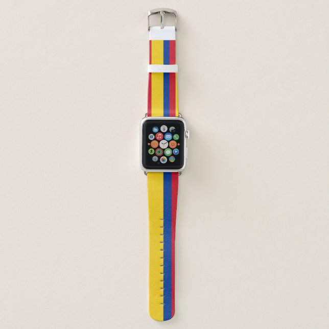 Colombia Flag Apple Watch Band (Front)