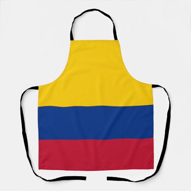 Colombia Flag Apron (Front)