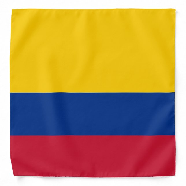 Colombia Flag Bandana (Front)