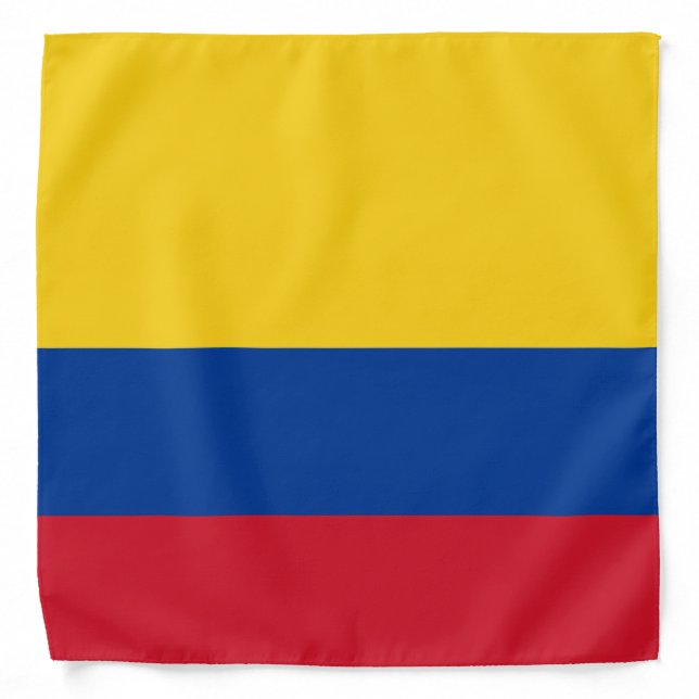 Colombia Flag Bandana (Front)