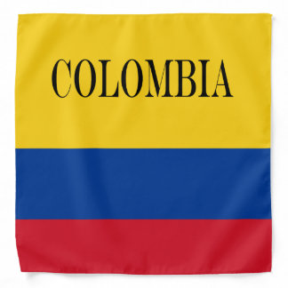 Colombia flag - Bandera De Colombia Bandana